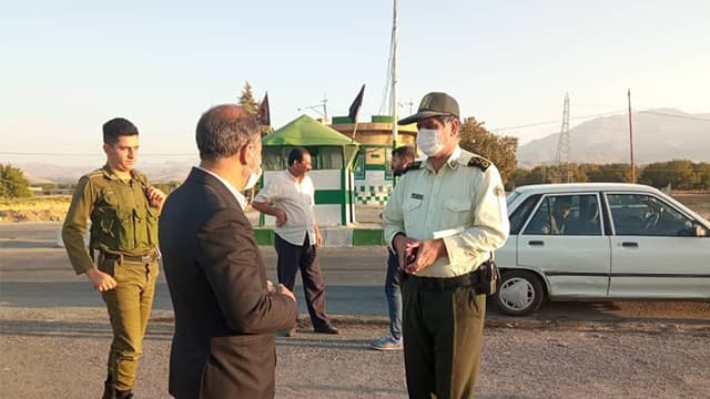 پاسگاههای اصلی در شیراز